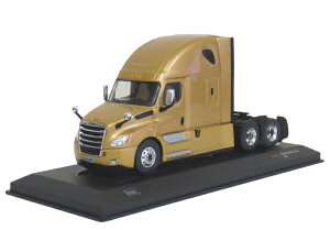 ixo(イクソ) 1/43 フレイトライナー カスカディア 2018 メタリックゴールド トラクターヘッド ミニカー