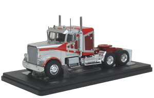 ixo(イクソ) 1/43 フレイトライナー FLC 120 64 T 1977 レッド/シルバー トラクターヘッド ミニカー