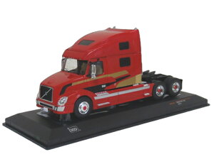 ixo(イクソ) 1/43 ボルボ VNL 730 2010 レッド トラクターヘッド ミニカー