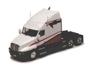 ixo(イクソ) 1/43 ケンワース T2000 1998 ホワイト/レッド トラクターヘッド ミニカー