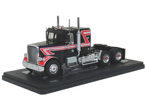 ixo(イクソ) 1/43 フレイトライナー FLC 120 64 T 1977 ブラック トラクターヘッド ミニカー