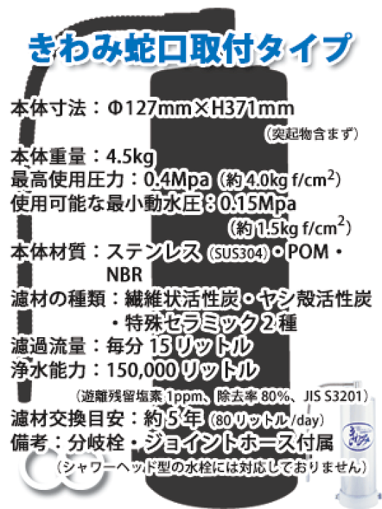 楽天市場】生体エネルギー応用水誘導翻訳装置「きわみ」蛇口取付 楽天市場】生体エネルギー応用水誘導翻訳装置「きわみ」蛇口取付