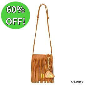 【本日0のつく日!クーポンで最大75％OFF!】ディズニー 『 わんわん物語 』 レディ デザイン フリンジショルダー ショルダーバッグ 大人 ギフト 斜めがけバッグ ボディバッグ 大容量 クリスマス ギフト