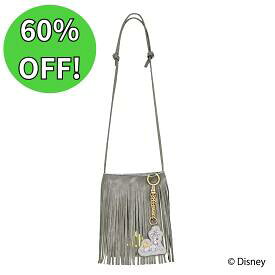 【本日0のつく日!クーポンで最大75％OFF!】ディズニー 『 わんわん物語 』 トランプ デザイン フリンジショルダー ショルダーバッグ 大人 ブランド ギフト 斜めがけバッグ ボディバッグ 大容量 クリスマス ギフト