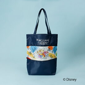 【1月20日(火)発売】 Disney 『 三人の騎士 』デザイン 伸縮トートバッグ