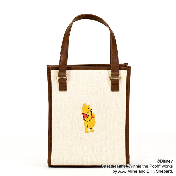 楽天市場】Disney 『 くまのプーさん 』 デザイン キャンバス トート 