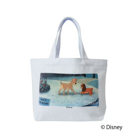 Disney わんわん物語 デザイン トート MOVIE COLLECTION レディ トランプ トートバッグ ミニトート クリスマス ギフト