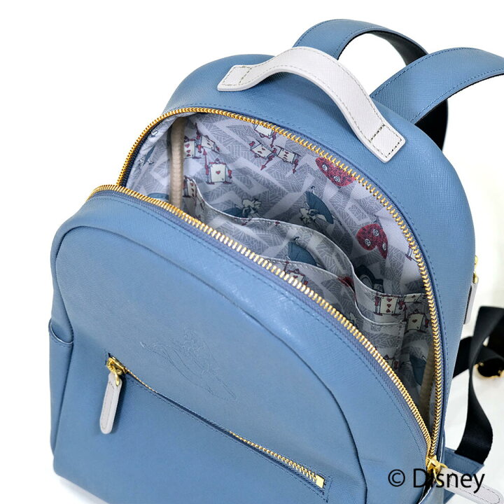 楽天市場】ディズニー レザー ミニリュック ふしぎの国のアリス 牛革  