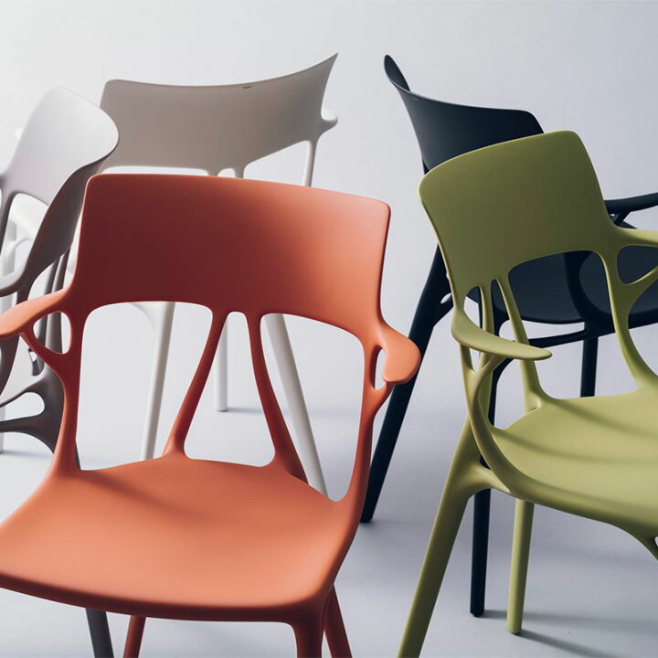 楽天市場】【正規代理店】 Kartell カルテル チェアエーアイ A.I 2脚 
