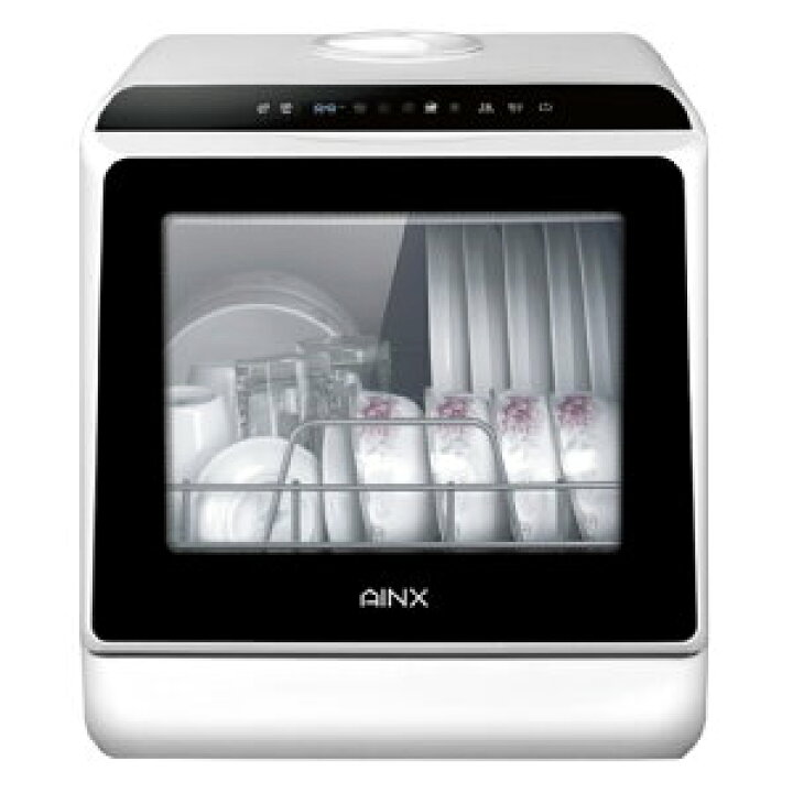 楽天市場】AINX 食器洗い乾燥機 AX-S3 W 工事不要型 アイネクス 食洗器 