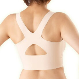 ノンワイヤー 腰らくブラ 背筋を補整し腰の負担が楽になるブラ ワイヤーでバストを締め付けない為、長時間の着用でも疲れにくい