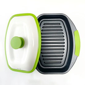 火を使わずに簡単電子レンジ調理 レンジでゴー 熱にも強いシリコンミトン1個付き（ミトンの色はお任せください）