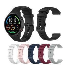 送料無料 3 Mi Watch ベルト バンド 交換用 シリコン製 バンド Sports クイックリリースバンド 22mm 替えベルト For シャオミMIウォッチ 交換リストバンド ブラック 誕生日 記念日 select ギフト プレゼント