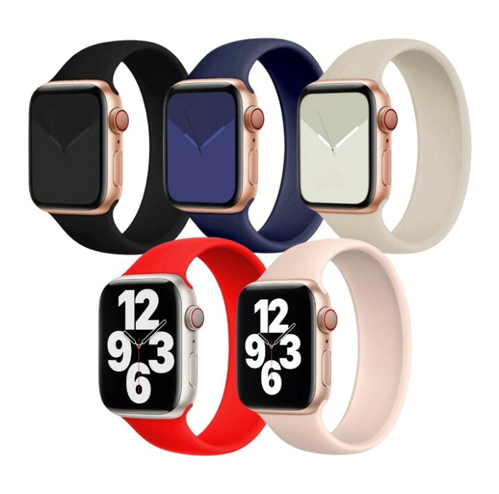 楽天市場】送料無料 Apple Watch アップルウォッチバンド ソロループ  