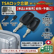 最短当日発送 選べる TSA002 TSA007 スペアキー TSAロック 1本 マスターキー スーツケース 鍵 合鍵 紛失…