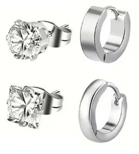 �������� �s�A�X 4��Z�b�g �e1�� �T�[�W�J���X�e�����X316L �����Y ���f�B�[�X �X�e�����X�s�A�X �V���v�� ��A�����M�[ ������ ���q�l�C �w���b�N�X � �� ���ɂȂ��� ���� ������ �v���[