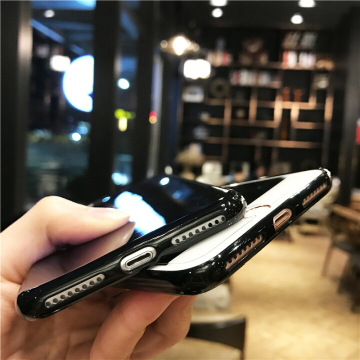 楽天市場】送料無料 iPhone ケース 鏡面 スマイル 光沢 ユニセックス 