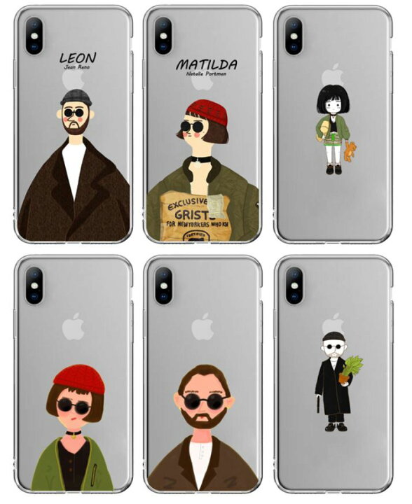 楽天市場 Iphone ケース おもしろ Leon クリア Iphone 5 Se 6 7 8 Se X Xr Xs Xsmax Plus ケース 耐衝撃 スマホケース アイフォン カバー 軽量 韓国 おしゃれ かわいい 映画 レオン マチルダ 誕生日 記念日 Select