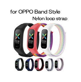 送料無料 OPPO band style オッポバンドスタイル 交換ベルト ナイロン ランニング ジョギング スマートウォッチ かわいい かっこいい 耐水 誕生日 記念日 select ギフト プレゼント