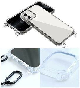 �������� iPhone�P�[�X �N���A�P�[�X �����O�� �`���[�u�����O �l�b�N�X�g���b�v highloop lanyard �n�C���[�v �������[�h �ȒP���t�� iPhone 11 12 13 SE �X�g���b�v �z�[���t�� �y�� ������� ���킢