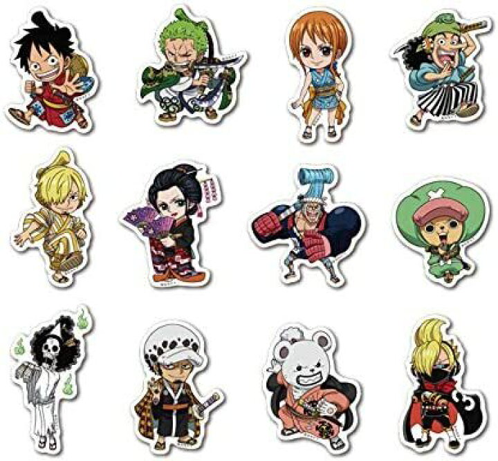 楽天市場】送料無料 ワノ国 ONE PIECE ワンピース ステッカー シール 
