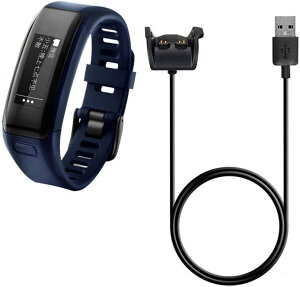 �������� 3 �K�[�~�� �[�d�P�[�u�� Garmin Vivosmart HR / HR Plus / Approach X40 �[�d��-USB �P�[�u�� 100cm �y�� �R���p�N�g �a���� select �M�t�g �v���[���g
