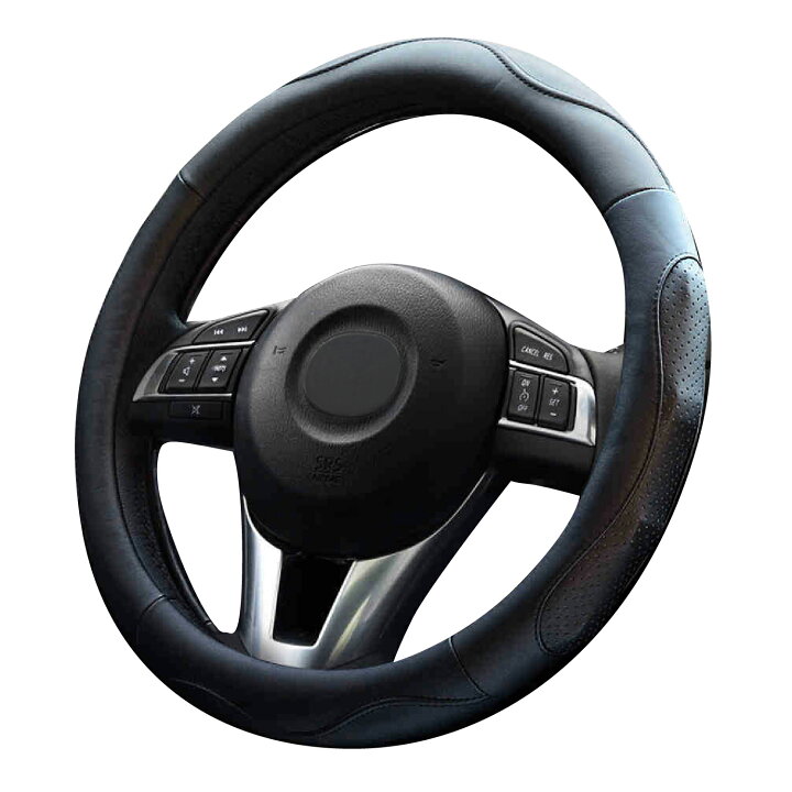 楽天市場 ポイント5倍up ハンドルカバー 軽自動車 ステアリングカバー 乗用車 O型 Mサイズ 3dグリップ 四季汎用 おしゃれ 握り心地よい 普通車 ミニバン トラック汎用高級感 送料無料 E Plusiine楽天市場店