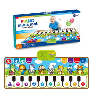 【100円OFFクーポンあり】ピアノマット 音楽マット ミュージックマット 赤ちゃん ベビー 子供 子供用 おもちゃ 知育玩具 スピーカー ピアノ 鍵盤 マット 室内ゲーム プレゼント お誕生日 クリ