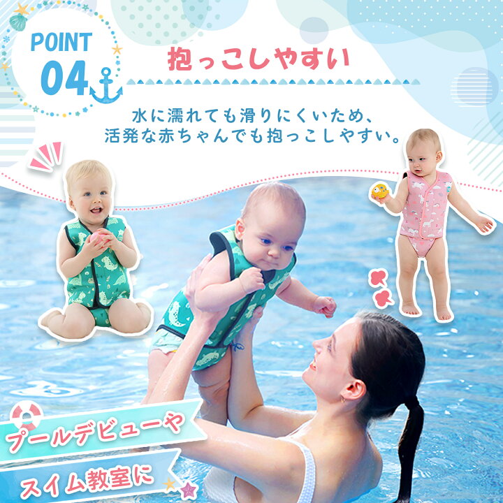 楽天市場】【300円OFFクーポンあり】 ベビー 水着 男の子 女の子 60 70 