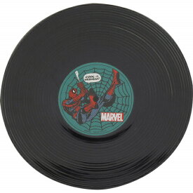 【送料無料】MARVEL マーベル レコード盤型プレート スパイダーマン SAN3055-2 サンアート sunart お皿 プレゼント 父の日