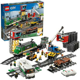 【ポイント最大28倍 ※要エントリー】【送料無料】レゴ シティ 貨物列車 60198 LEGO おもちゃ プレゼント ギフト ブロック