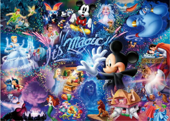 楽天市場 送料無料 1000ピース ジグソーパズル ディズニー It S Magic 世界最小1000ピース 29 7x42cm Dw 1000 414 テンヨー Tenyo プレゼント プラスマート 楽天市場店