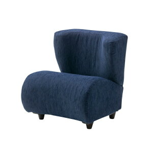 【送料無料】ポータブルチェア ネイビー NS-611NV 東谷 メーカー直送 同梱不可 代引不可 配送地域限定 ソファー 1人掛 一人用 いす イス 座椅子 コンパクト インテリア 家具 おしゃれ カワイイ