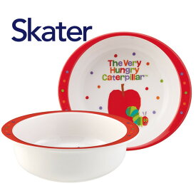 スケーター メラミン製ボウル 子供用食器 小鉢 お椀 はらぺこあおむし フルーツ M340 プレゼント Skater