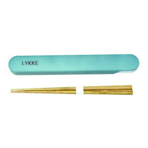 【送料無料】LYKKE 箸・箸箱セット ブルー 42392-3 Sugar Land はし ハシ 18cm カワイイ おしゃれ プレゼント