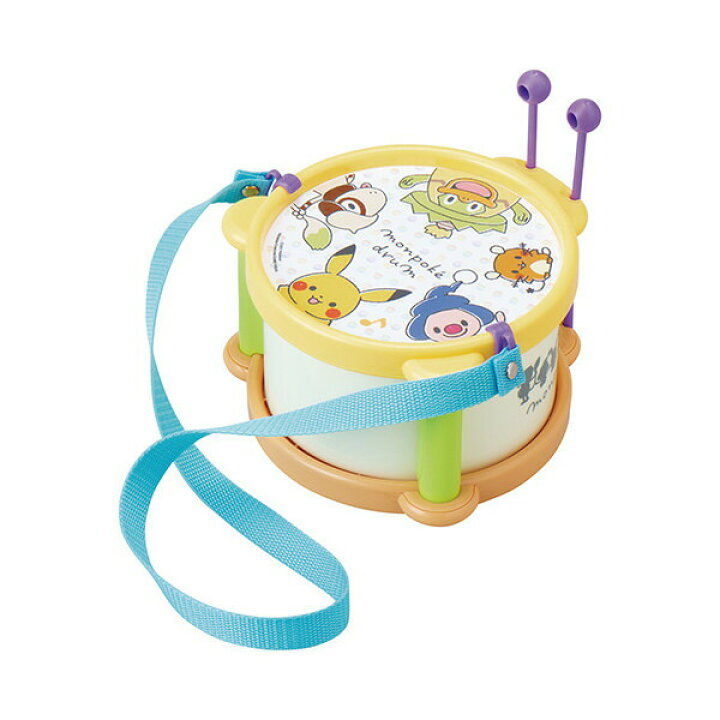楽天市場 モンポケ ドラム 6065 トイローヤル 対象年齢 3才 子供 キッズ ベビー おもちゃ 楽器 出産祝い ポケモン ポケットモンスター キャラクター プレゼント ギフト プラスマート 楽天市場店