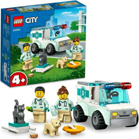 【ポイント最大28倍 ※要エントリー】レゴ シティ どうぶつ救急車 60382 LEGO プレゼント ギフト おもちゃ ブロック
