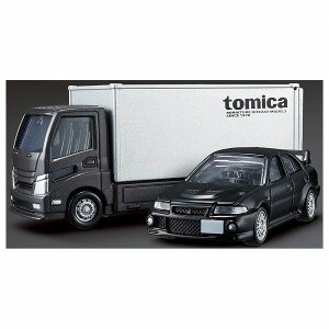 トミカプレミアム tomicaトランスポーター 三菱 ランサーエボリューショVI GSR タカラトミー ミニカー ギフト プレゼント おもちゃ