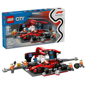 S VeB F1(R) Ferrari [XJ[̃sbgC 60443 LEGO NX}X v[g Mtg  ubN
