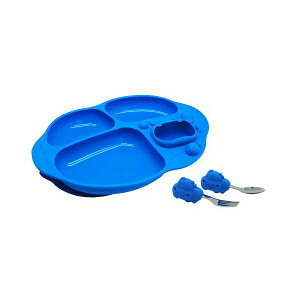 マーカス&マーカス トドラーダイニングセット かば MMTDS-HP 食器 食事 お皿 フォーク スプーン プレート ベビー用品 赤ちゃん プレゼント ギフト