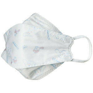 メール便発送 スケーター 高機能立体不織布マスク大人用 5枚入り シナモロール MSKSH4 女性 口紅つかない 化粧汚れ 3D キャラクター Skater