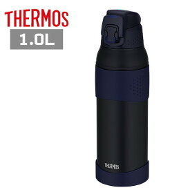 サーモス 真空断熱スポーツボトル 1.0L ミッドナイトブルー FJR-1000 MDB 水筒 保冷 軽い ステンレスボトル THERMOS ギフト プレゼント 母の日