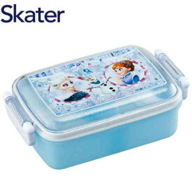 お弁当箱 抗菌 ふわっとタイト ランチボックス 450ml アナと雪の女王 RBF3ANAG ディズニー Disney スケーター キャラクター かわいい レンジ対応 食洗機対応 丸型 ギフト プレゼント Skater