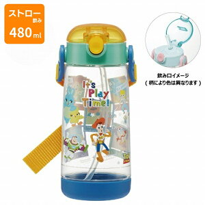 スケーター ワンプッシュストローボトル トイストーリー23 PDSH5 skater 水筒 子供 キッズ 小学生 幼稚園 保育園 直飲み キャラクター かわいい