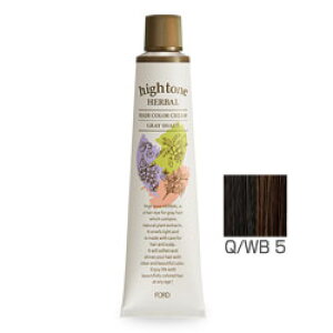 【2剤プレゼント】ミアンビューティー(フォードヘア化粧品) ハイトーンハーバル Q/WB 5(クイックウォームブラウン)120g(医薬部外品)