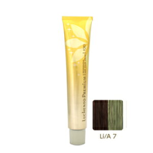 【2剤プレゼント】ミアンビューティー(フォードヘア化粧品) ルーチェントプレミアム Li/A(ライムアッシュ)7 80g(医薬部外品)