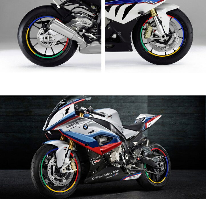 楽天市場 送料無料 バイクホイールステッカー ホイールリムステッカー ホイールラインテープ 18インチ オートバイ 外装パーツ 装飾 カッコイイ おしゃれ カラバリ豊富 バイク用品 Plus Nao