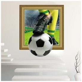 楽天市場 サッカーボール ウォールステッカー 壁紙 装飾フィルム インテリア 寝具 収納の通販