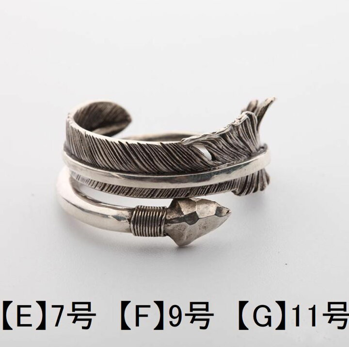 楽天市場 送料無料指輪 リング メンズ 男性 デザインリング メンズアクセサリー オープンリング シルバー レトロ やり 羽毛 天使の羽 おしゃれ かっこいい カジュアル 個性的 Plus Nao