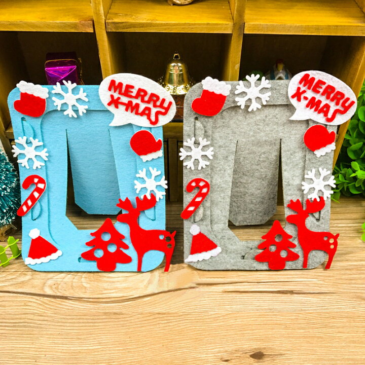 クリスマスフォトフレーム 小さめ Tm27 11 4 汚れ トナカイの鼻の部分に欠けあり フォトフレーム 本体 横10 高さ11 5 正規品販売 汚れ